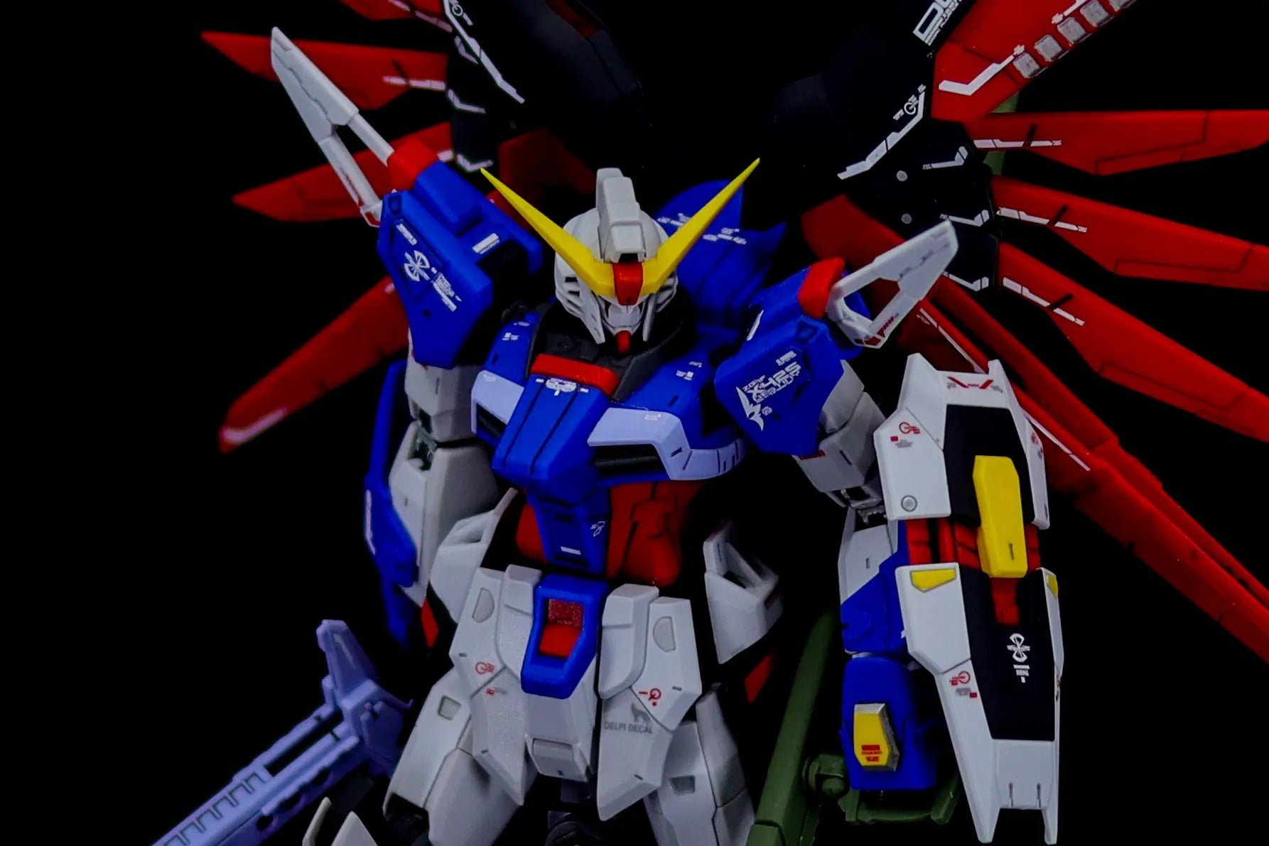 Delpi Water Decal (ดิแคลน้ำ) RG Destiny Gundam Delpi Decal