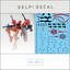 Delpi Decal (ดีคอลน้ำ) HG RED Delpi Decal