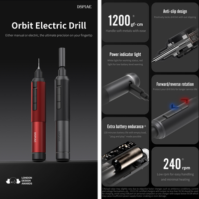 (New) DSPIAE สว่านมือไฟฟ้า Orbit Electric Drill Dspiae