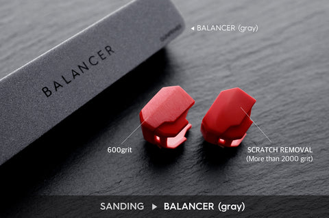 BALANCER (3 ชิ้น) By GUNPRIMER แท่งขัดหยาบลบรอย / ขัดด้าน / ขัดเงา