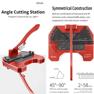 Angle Cutting Station By DSPIAE แท่นตัดพลาสติกแบบปรับองศา Dspiae