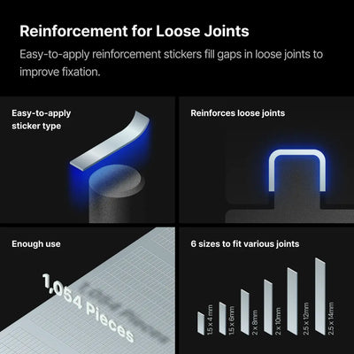 JOINT GUARD v3.0 [1,054 ชิ้น] By GUNPRIMER แผ่นแปะแก้ข้อต่อหลวมสำหรับ กันพลา/โมเดล Gunprimer