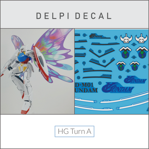 Delpi Water Decal (ดิแคลน้ำ) HG Turn A Gundam