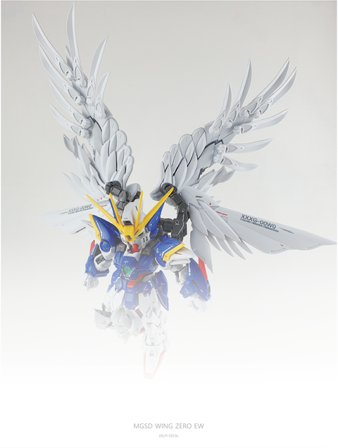 Delpi Water Decal (ดิแคลน้ำ) MGSD Wing Zero Gundam