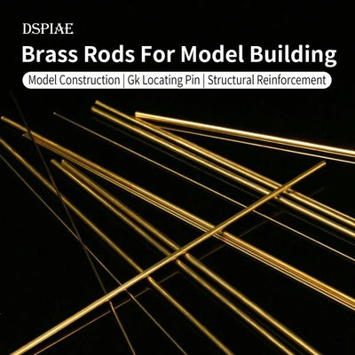 Brass Rods For Model Building By DSPIAE ลวดทองเหลืองสำหรับโมเดล Dspiae