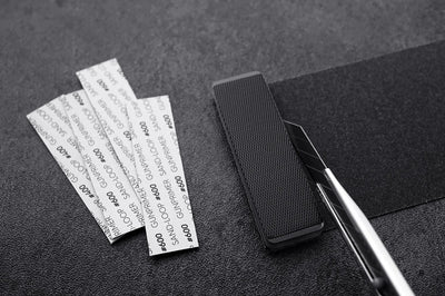 MINI HANDLE By GUNPRIMER แท่งจับกระดาษทราย 2 ด้าน ขนาดเล็ก Tempered Glass Gunprimer
