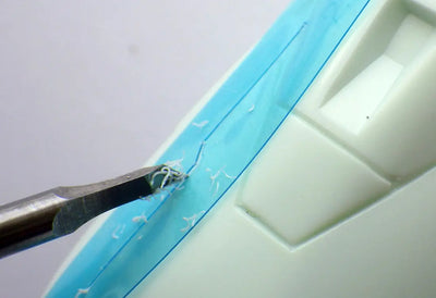 PANEL LINE GUIDE 1 [Pattern 01] By GUNPRIMER ไกด์เดินลาย Panel Line แบบลายสำเร็จ Gunprimer