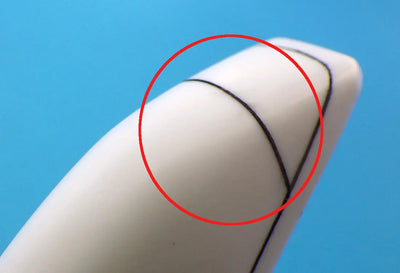 PANEL LINE GUIDE 1 [for Curved Surface / Straight Line] By GUNPRIMER ไกด์เดินลาย Panel Line พื้นผิวโค้ง / เส้นตรง Gunprimer