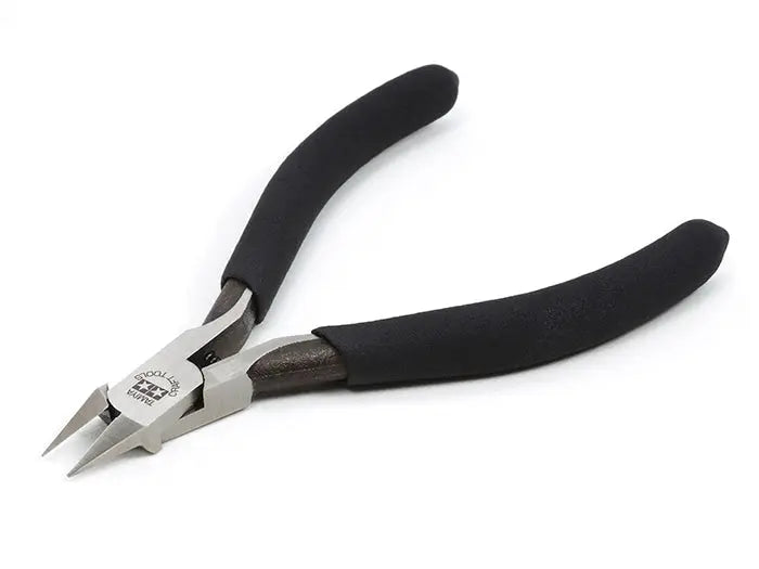 Sharp Pointed Side Cutter (Slim Jaw) By TAMIYA คีมตัดโมเดลพลาสติก 74123 TAMIYA