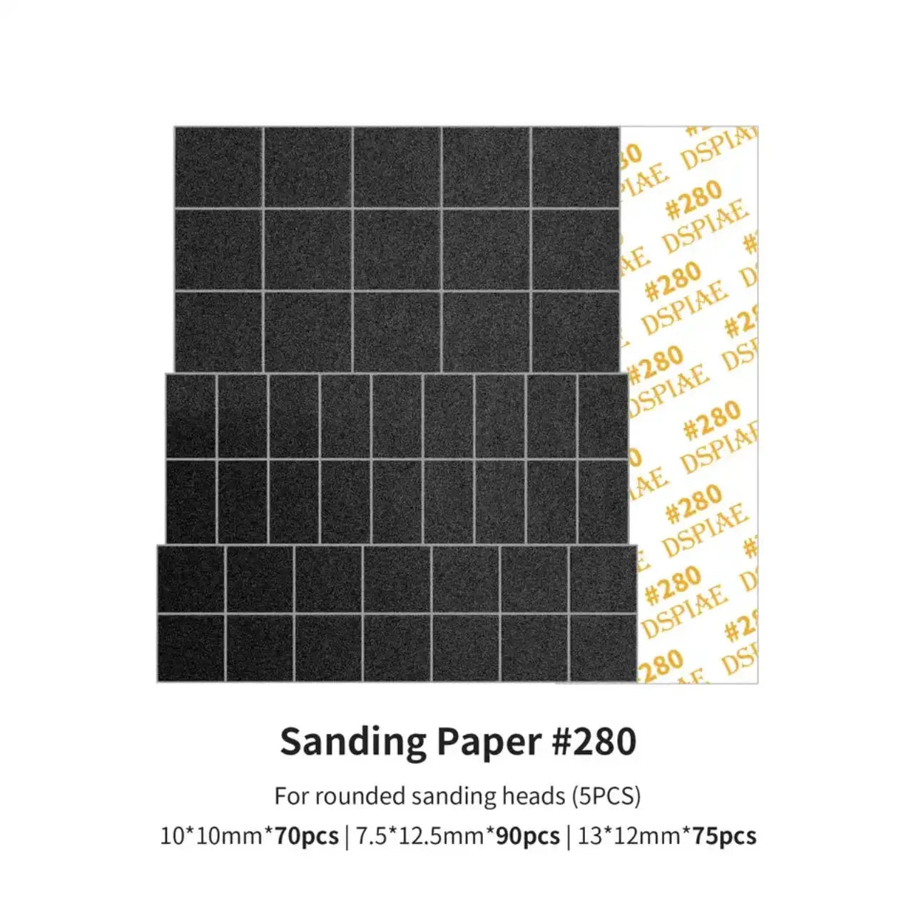 Sanding Paper By DSPIAE กระดาษทราย และ อะไหล่ สำหรับ ตะไบไฟฟ้าไร้สาย Dspiae