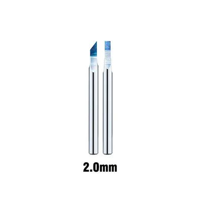 Tungsten Steel Push Broach By DSPIAE ใบมีดเดินลายเบอร์ 0.9mm - 3.0mm Dspiae