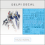 Delpi Decal (ดีคอลน้ำ) MGSD AERIAL Delpi Decal