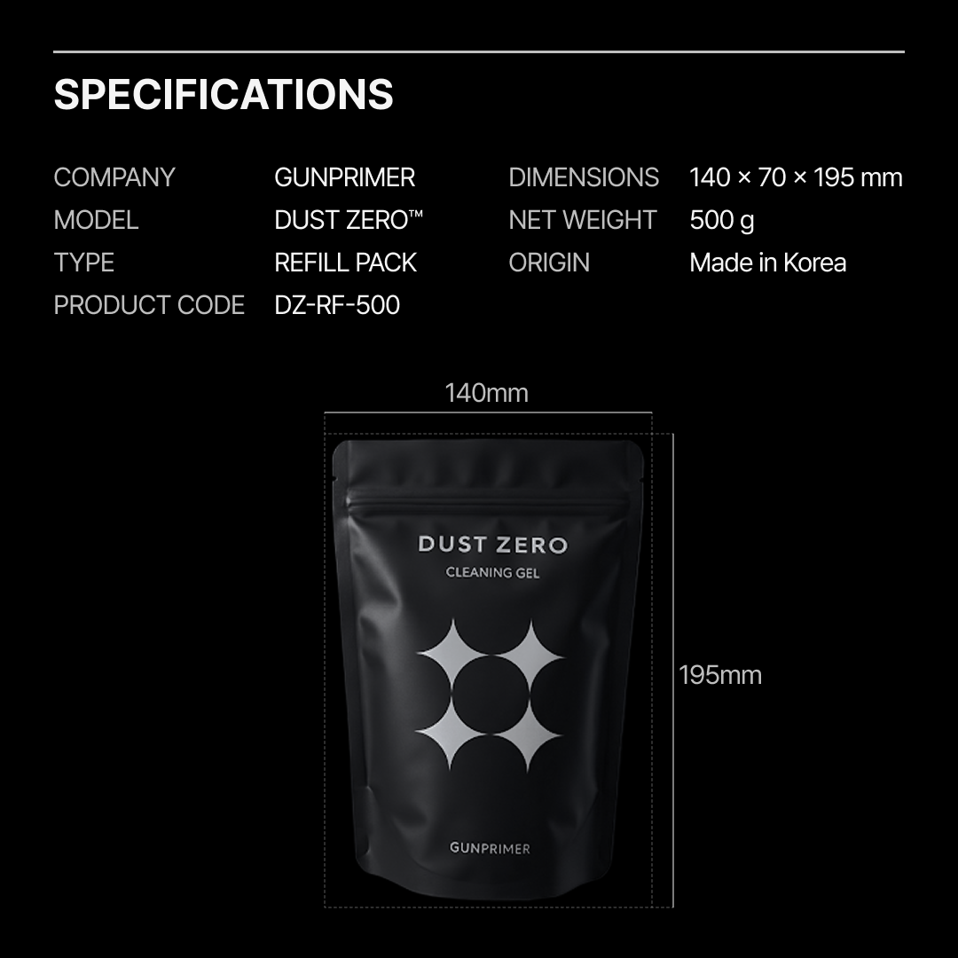 GUNPRIMER DUST ZERO เจลเก็บฝุ่นสำหรับกันพลา Gunprimer