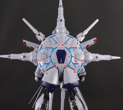 Delpi Water Decal (ดิแคลน้ำ) MG Providence Gundam Delpi Decal