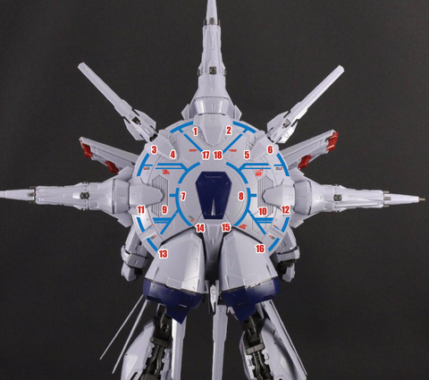 Delpi Water Decal (ดิแคลน้ำ) MG Providence Gundam