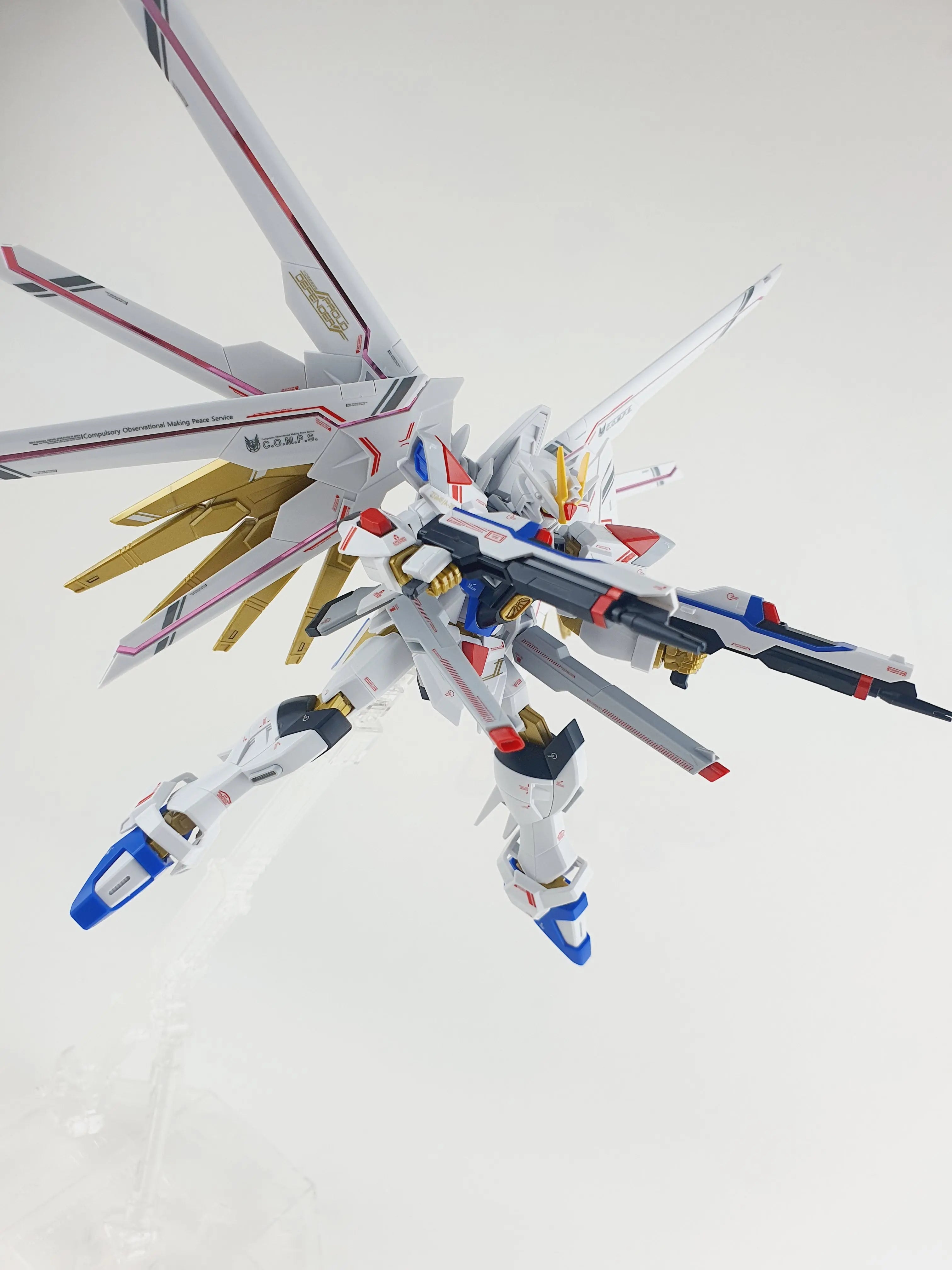 Delpi Water Decal (ดิแคลน้ำ) HG Mighty Strike Freedom Gundam Delpi Decal