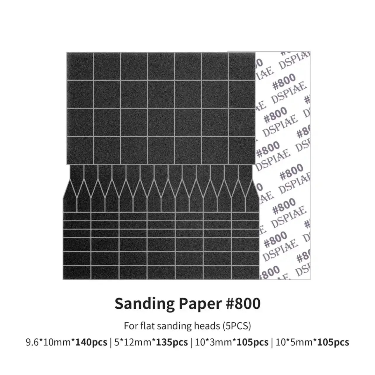 Sanding Paper By DSPIAE กระดาษทราย และ อะไหล่ สำหรับ ตะไบไฟฟ้าไร้สาย Dspiae