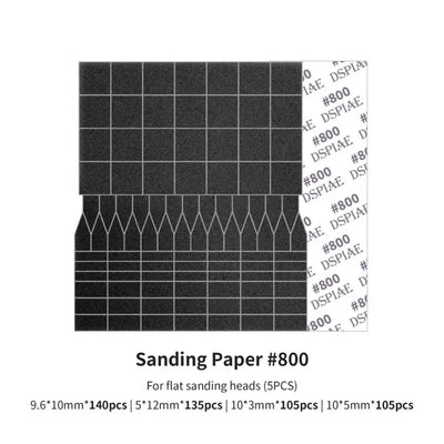 Sanding Paper By DSPIAE กระดาษทราย และ อะไหล่ สำหรับ ตะไบไฟฟ้าไร้สาย Dspiae