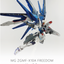 Delpi Water Decal (ดิแคลน้ำ) MG Freedom 2.0 Gundam