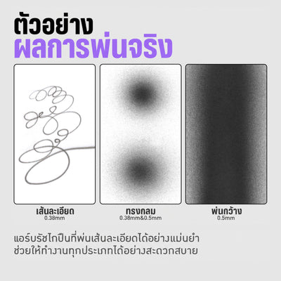 GAAHLERI แอร์บรัช Advanced Series รุ่น GHAD-68 0.38 & 0.5mm GAAHLERI