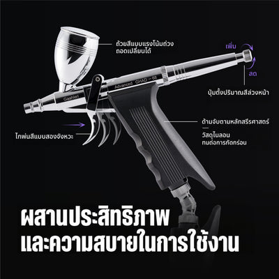 GAAHLERI แอร์บรัช Advanced Series รุ่น GHAD-68 0.38 & 0.5mm GAAHLERI