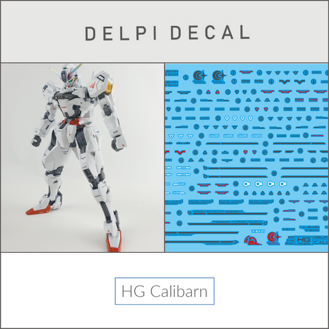 Delpi Water Decal (ดิแคลน้ำ) HG Calibarn Gundam