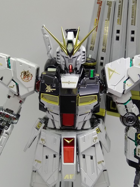 Delpi Metal Sticker (สติกเกอร์โลหะ) MG RX-93 V Gundam Ver.Ka (Gold)