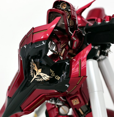 Delpi Metal Sticker (สติกเกอร์โลหะ) MG Sazabi Ver.Ka (Gold)