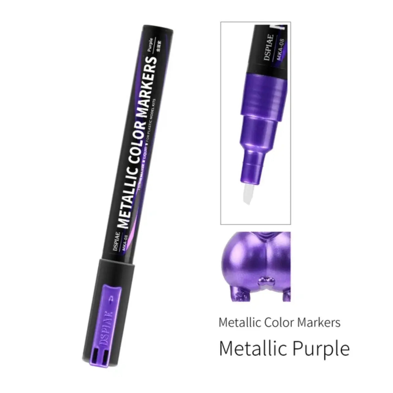 Super Metallic Color Marker By DSPIAE ปากกาสี Metallic Dspiae