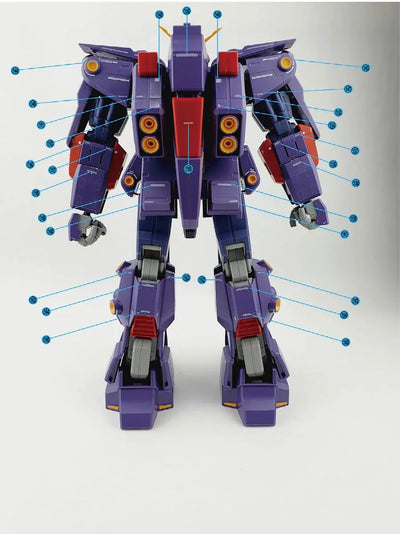 Delpi Decal (ดีคอลน้ำ) HG Psycho MK-II Delpi Decal