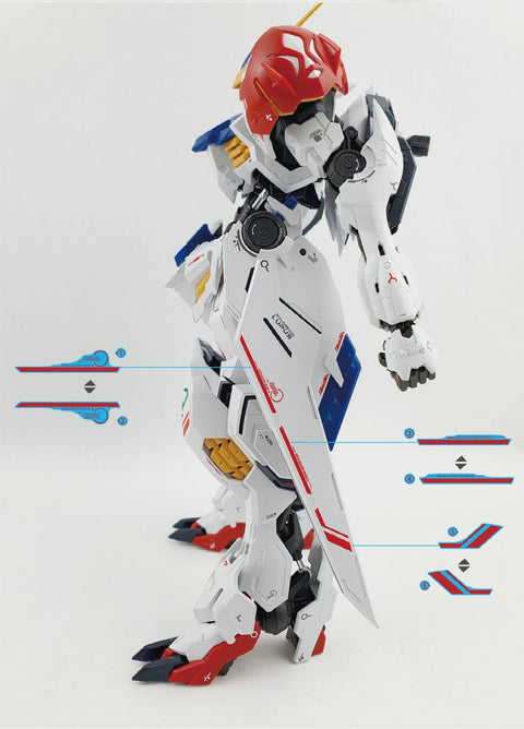 Delpi Decal (ดีคอลน้ำ) MG BARBATOS LUPUS Delpi Decal