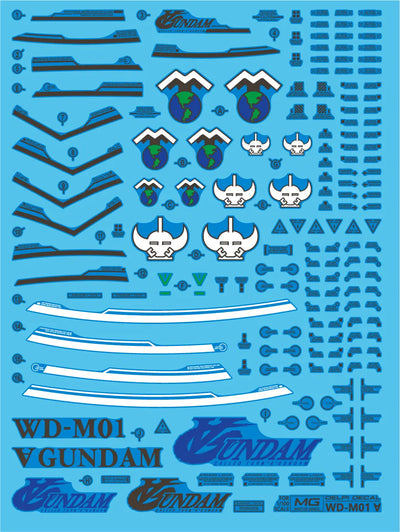 Delpi Water Decal (ดิแคลน้ำ) MG Turn A Gundam Delpi Decal