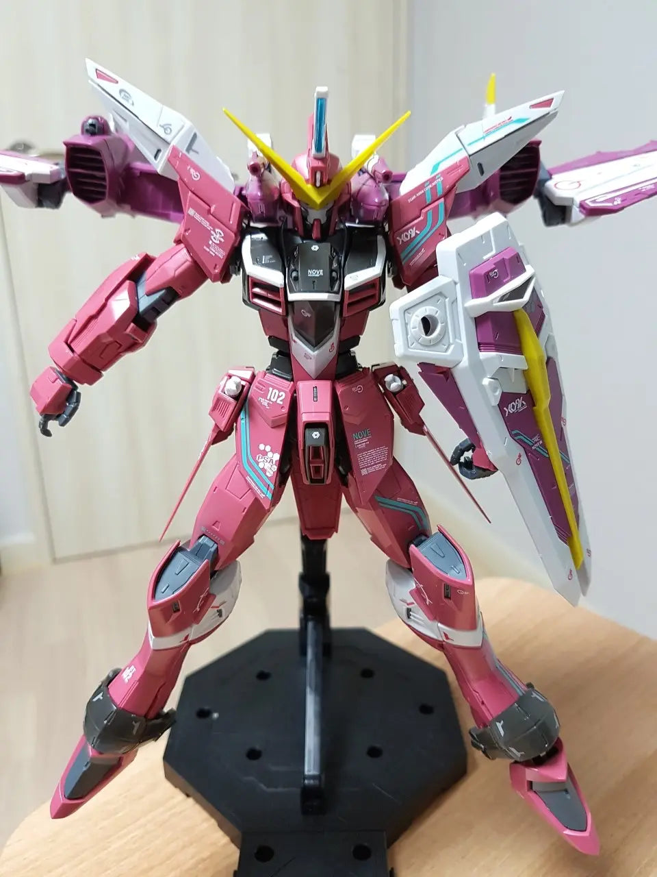 Delpi Water Decal (ดิแคลน้ำ) MG Justice Gundam Delpi Decal