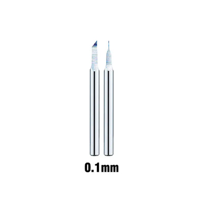 Tungsten Steel Push Broach By DSPIAE ใบมีดเดินลายเบอร์ 0.1mm - 0.8mm Dspiae