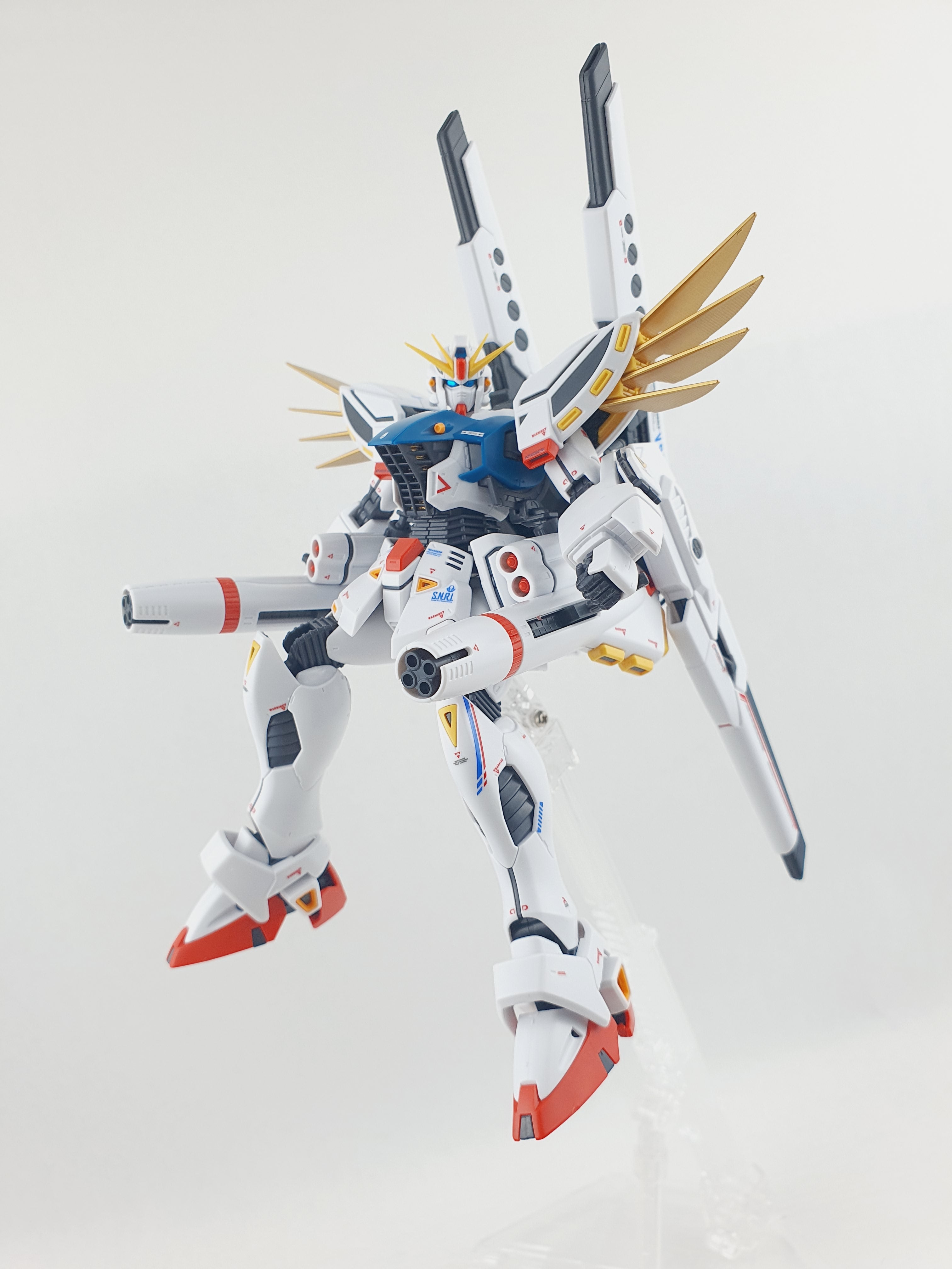 Delpi Decal (ดีคอลน้ำ) MG F91 TWIN V.S.B.R. & BACK CANNON Delpi Decal