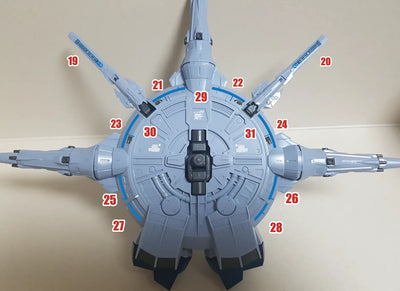 Delpi Water Decal (ดิแคลน้ำ) MG Providence Gundam Delpi Decal