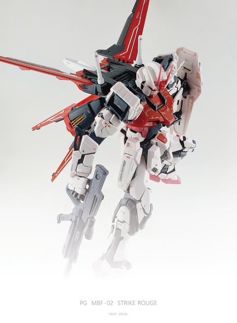 Delpi Water Decal (ดิแคลน้ำ) PG Strike Rouge Gundam