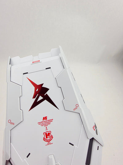 Delpi Decal (สติกเกอร์โลหะ) PG UNLEASHED RX-93 V SYMBOL RED Delpi Decal
