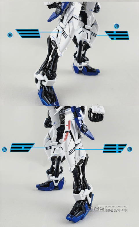 Delpi Water Decal (ดิแคลน้ำ) MG KOREA 20th Astray Gundam