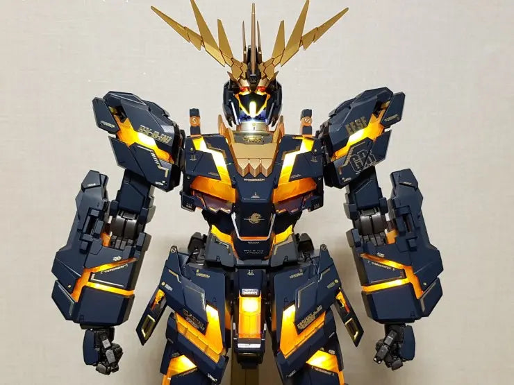 Delpi Metal Sticker (สติกเกอร์โลหะ) PG Unicorn & Banshee (LINE) Gundam Delpi Decal