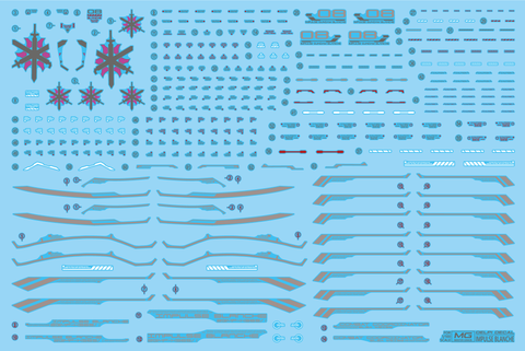 Delpi Decal (ดีคอลน้ำ) MG IMPULSE BLANCHE Delpi Decal