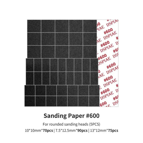 Sanding Paper By DSPIAE กระดาษทราย และ อะไหล่ สำหรับ ตะไบไฟฟ้าไร้สาย