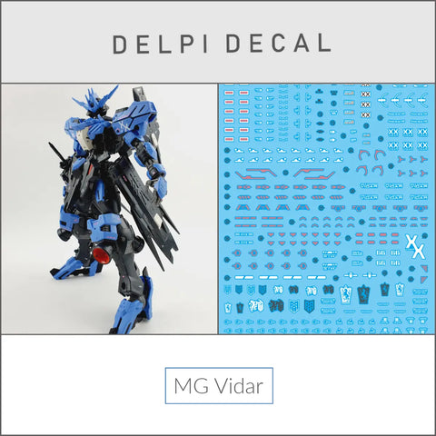 Delpi Decal (ดีคอลน้ำ) MG Vidar Delpi Decal