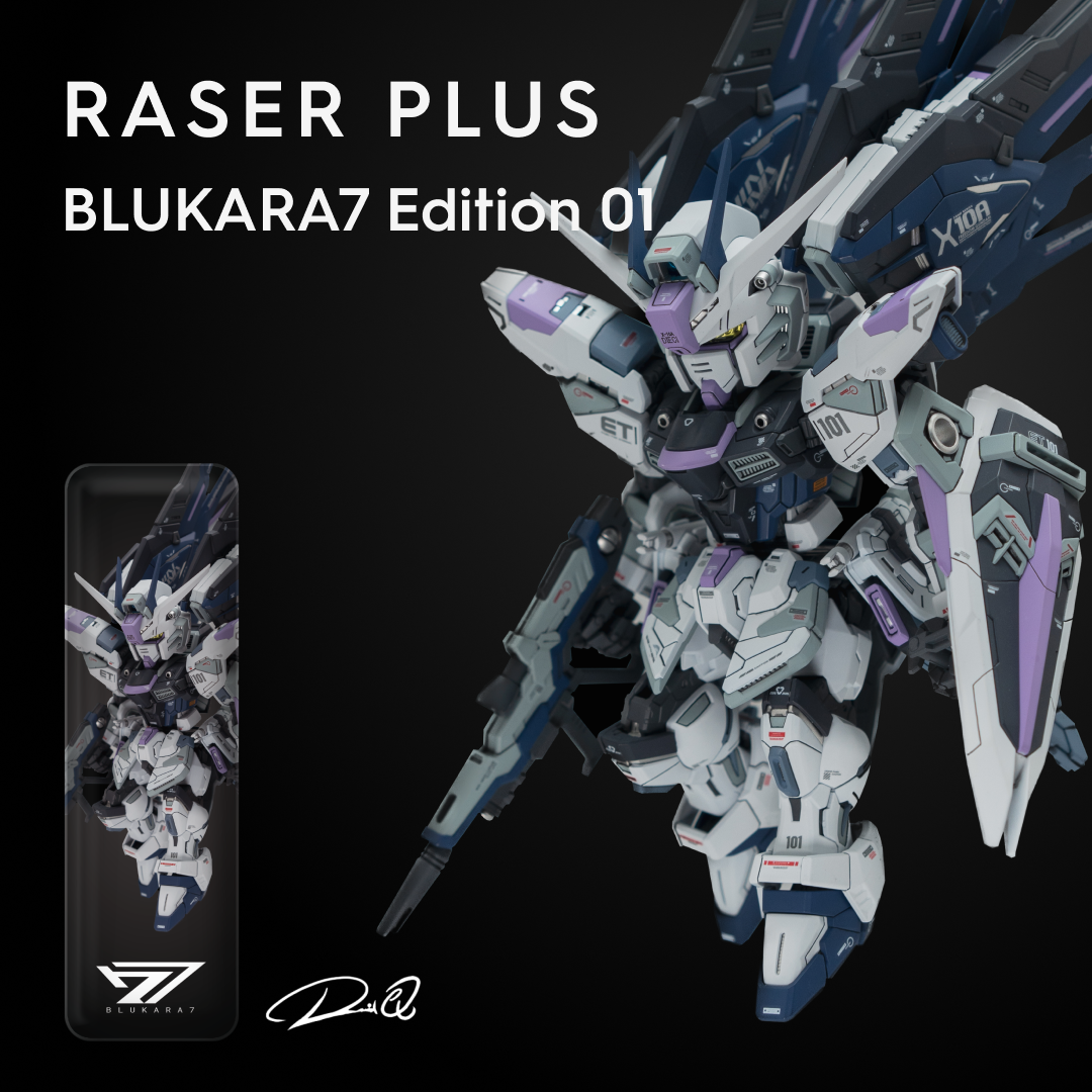 RASER PLUS By GUNPRIMER ตะไบแก้วสำหรับลบรอยตัดเกทที่มีขนาดใหญ่ Gunprimer