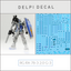 Delpi Decal (ดีคอลน้ำ) RG RX-78-3 2.0 G-3 Delpi Decal