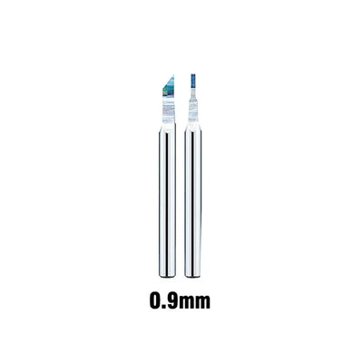 Tungsten Steel Push Broach By DSPIAE ใบมีดเดินลายเบอร์ 0.9mm - 3.0mm Dspiae