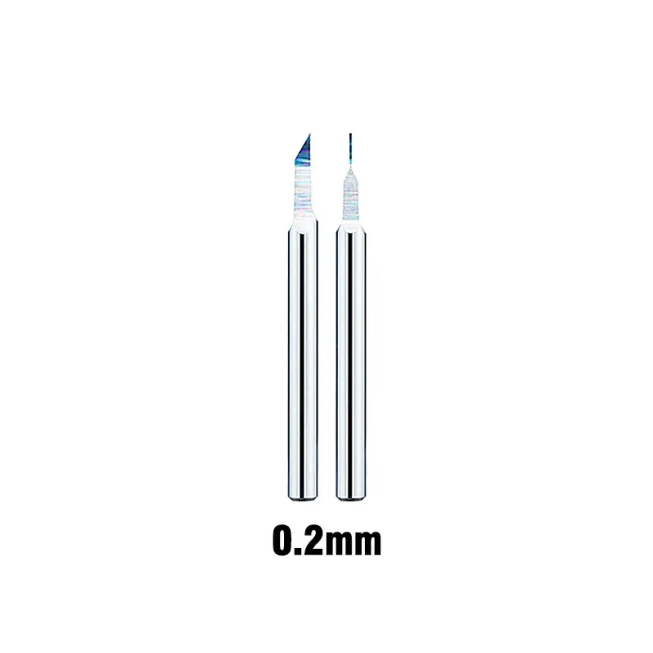 Tungsten Steel Push Broach By DSPIAE ใบมีดเดินลายเบอร์ 0.1mm - 0.8mm Dspiae