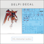 Delpi Water Decal (ดิแคลน้ำ) HG Immortal Justice Gundam