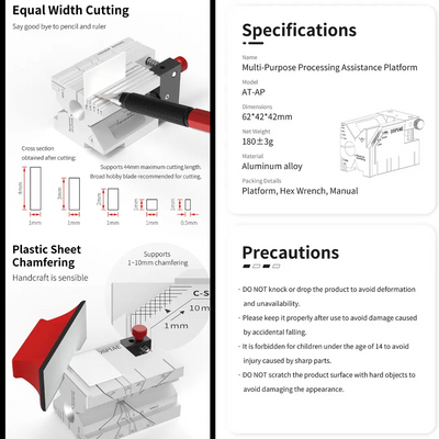 (New) Multi-Purpose Processing Assistance Platform By DSPIAE แท่นช่วยตัด-เจาะโมเดลอเนกประสงค์ Dspiae
