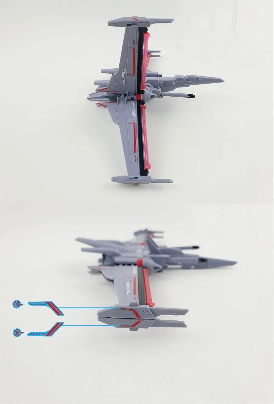 Delpi Decal (ดีคอลน้ำ) HG Seed Z’Gok Delpi Decal